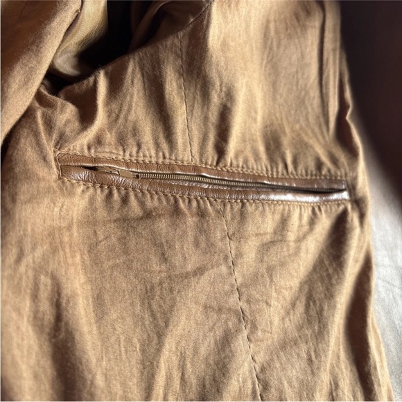 Stetson Leather Jacket Women’s Size Small Tan - Picture 9 of 12